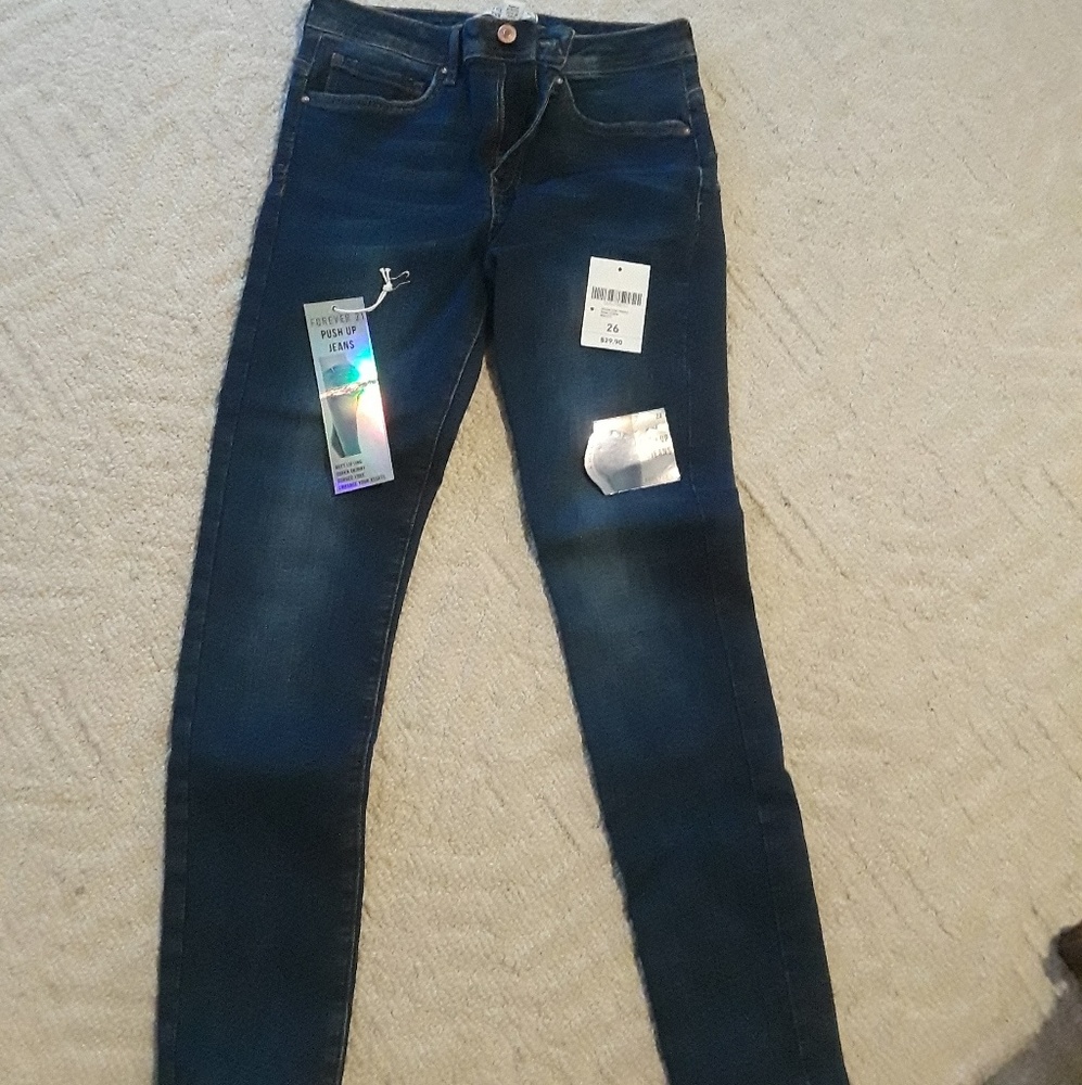 Forever 21 push up jeans size 26